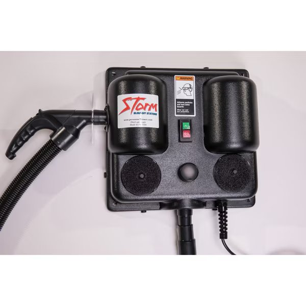 Personnel Blow-Off System, 120VAC w/Variable Speed, 6' Nema Cord, Storm Blow-Off Station, Mfr#: SBS10-CN120VS